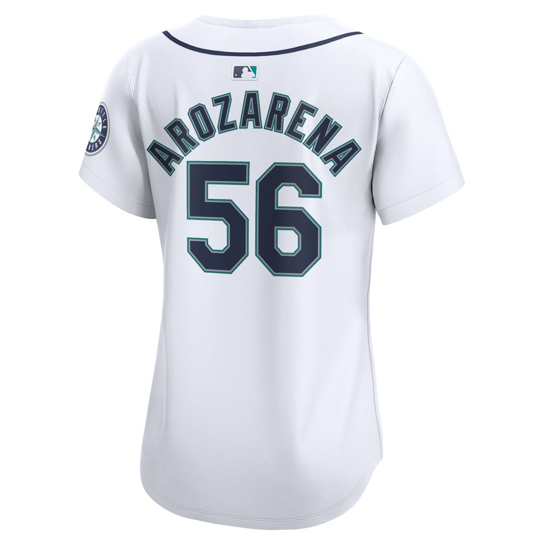 Seattle Mariners Randy Arozarena Women's Home Limited Jersey | White