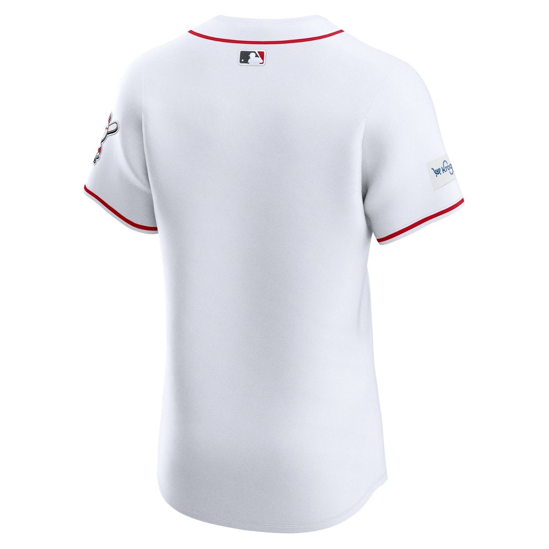 Cincinnati Reds Home Elite Jersey | White