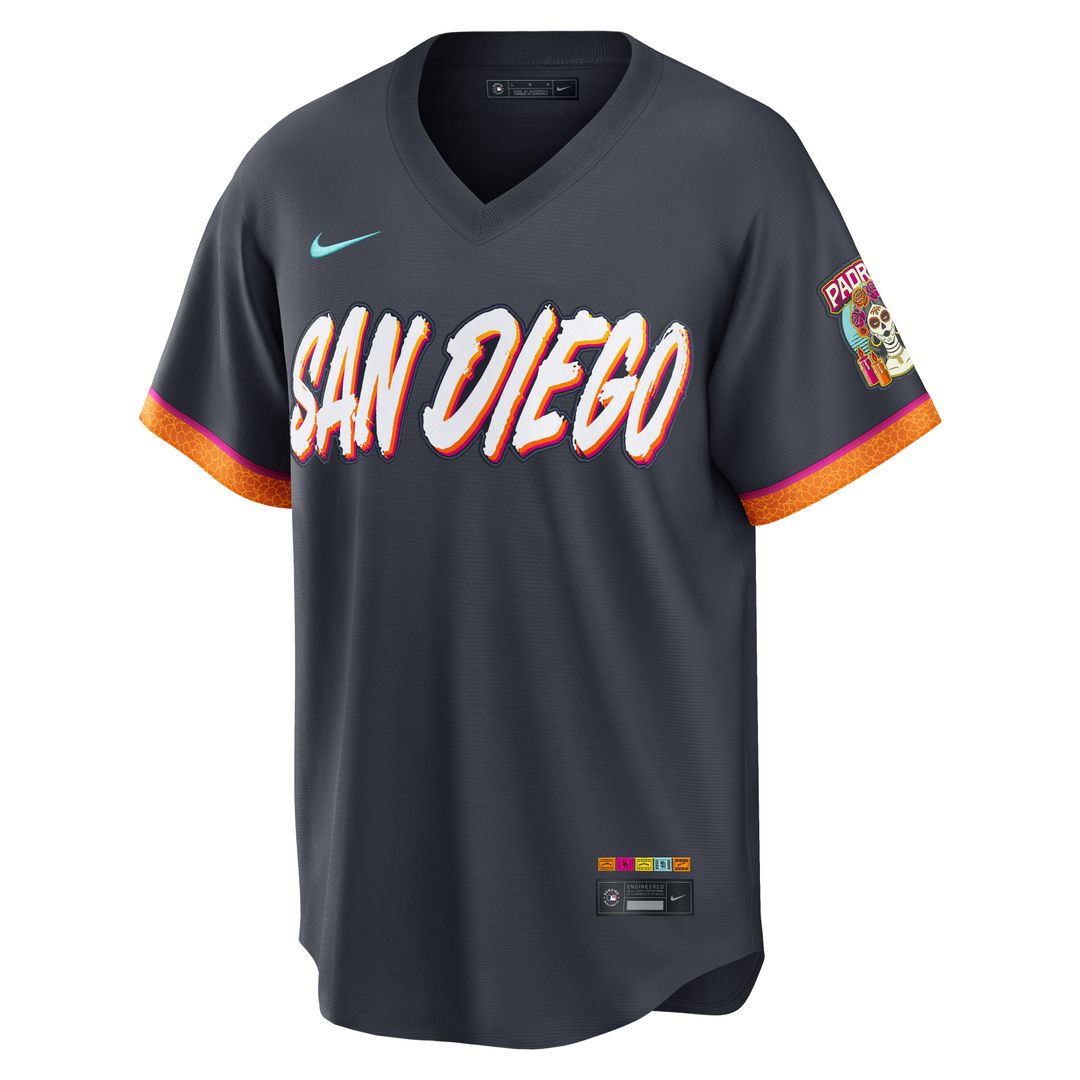 San Diego Padres 2026 City Connect Stadium Jersey | Obsidian