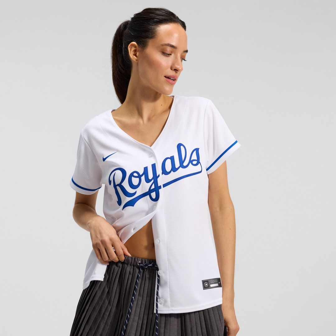 Kansas City Royals Women's Home Replica Team Jersey | White