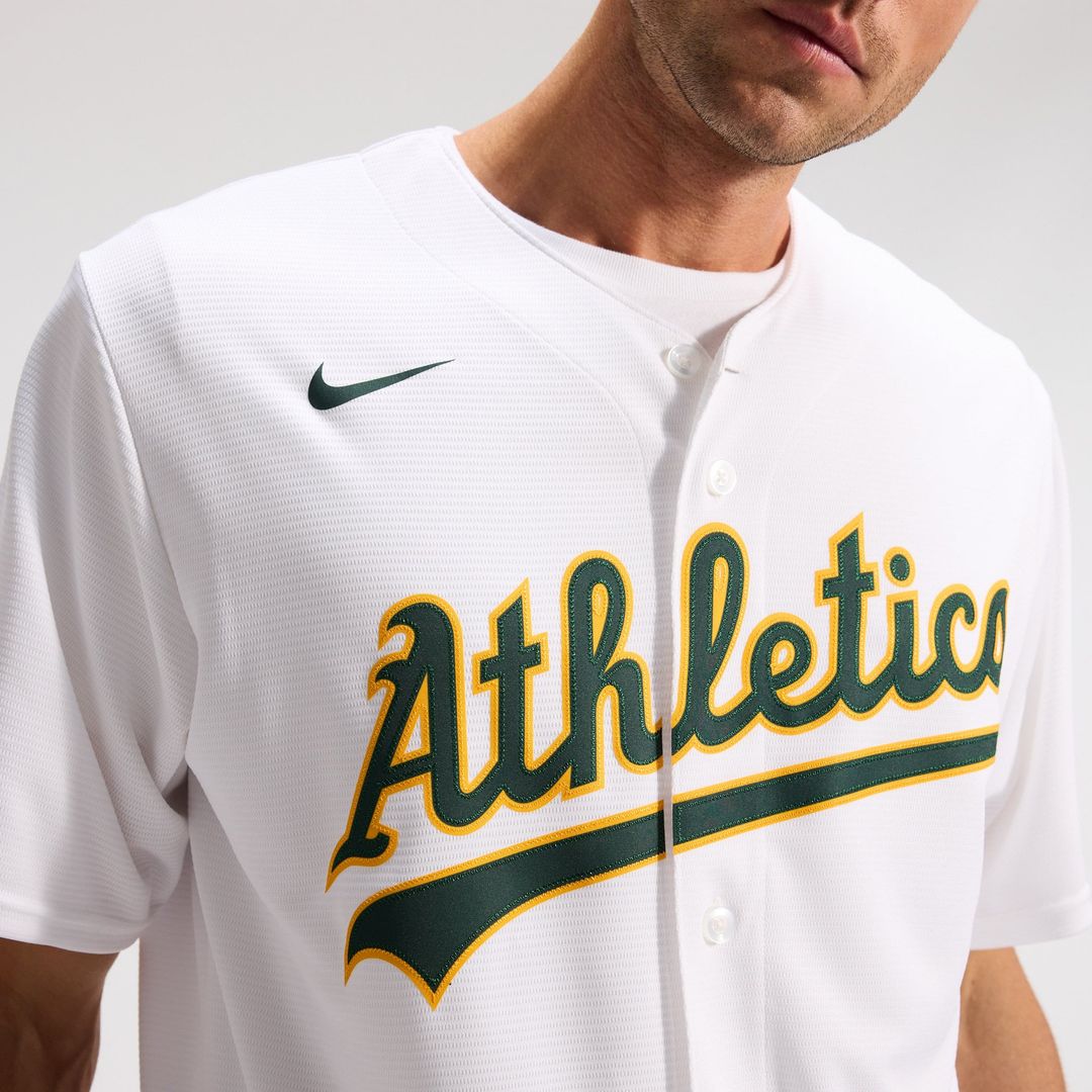 Athletics Home Replica Team Jersey | White