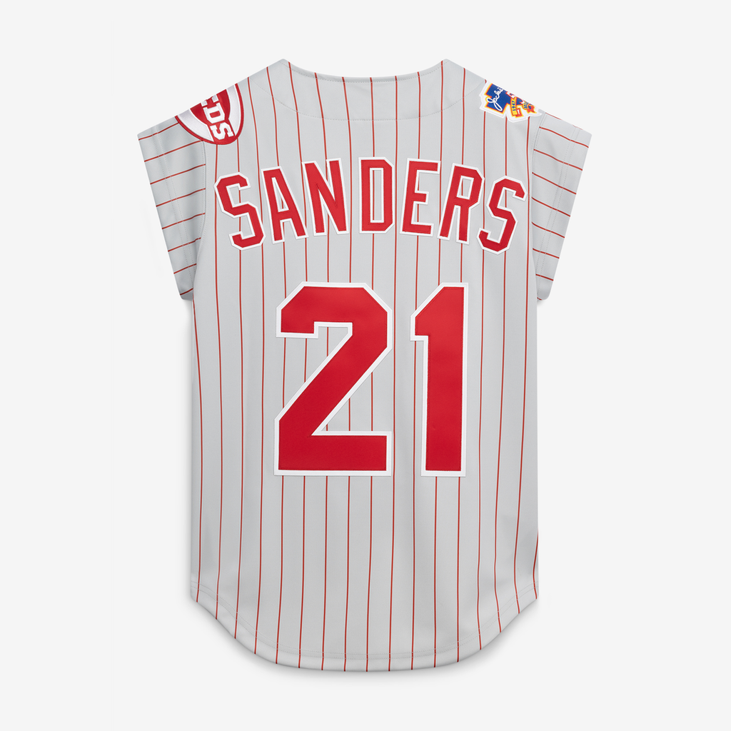 Cincinnati Reds Deion Sanders 1997 Authentic Jersey | Gray