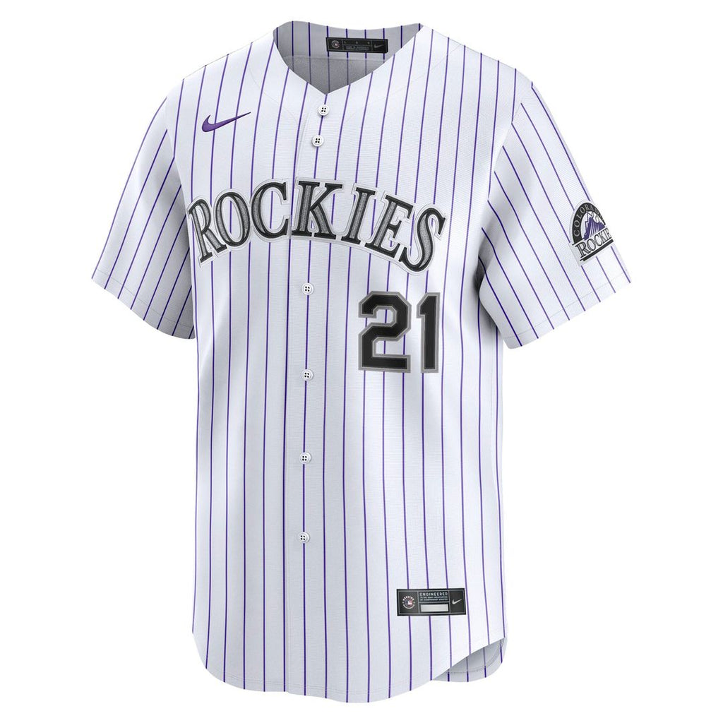 Colorado Rockies Kyle Freeland Home Limited Jersey | White