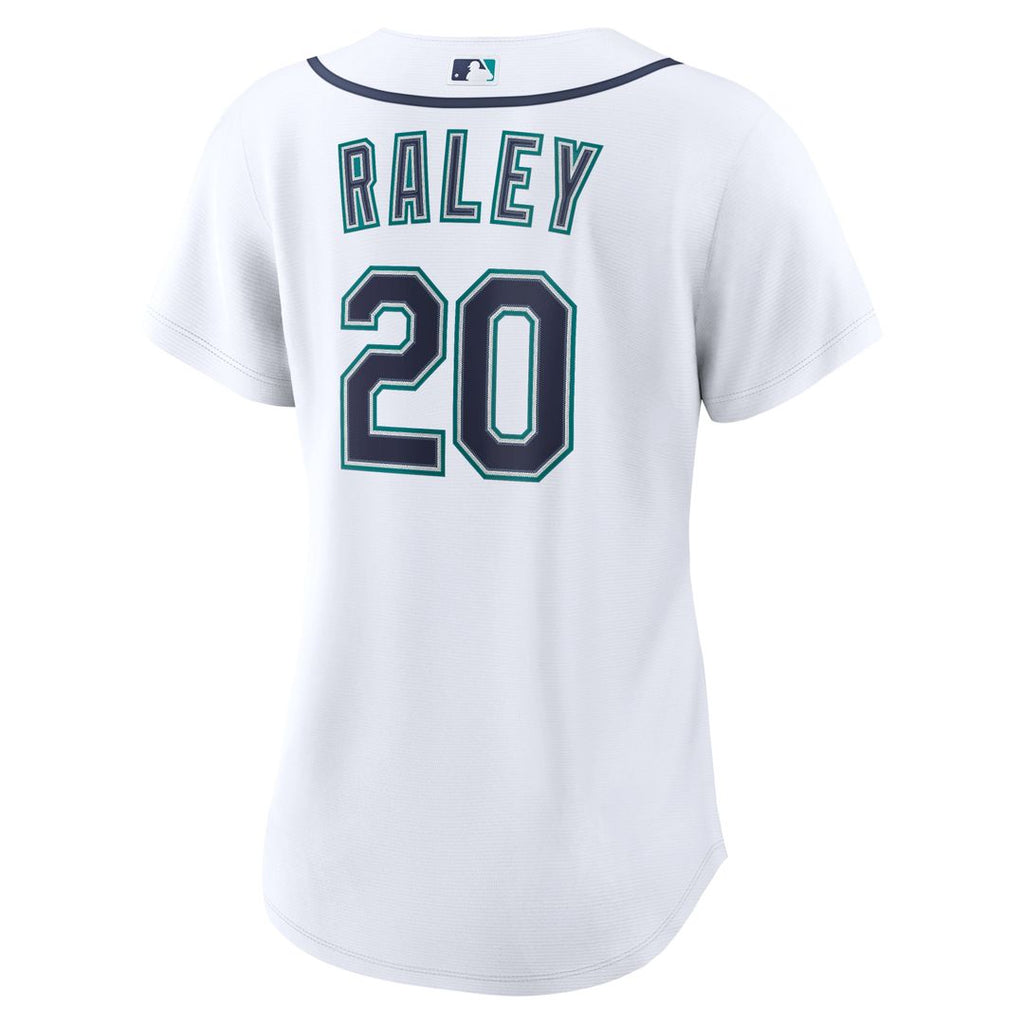 Seattle Mariners Luke Raley Women's Home Replica Jersey | White