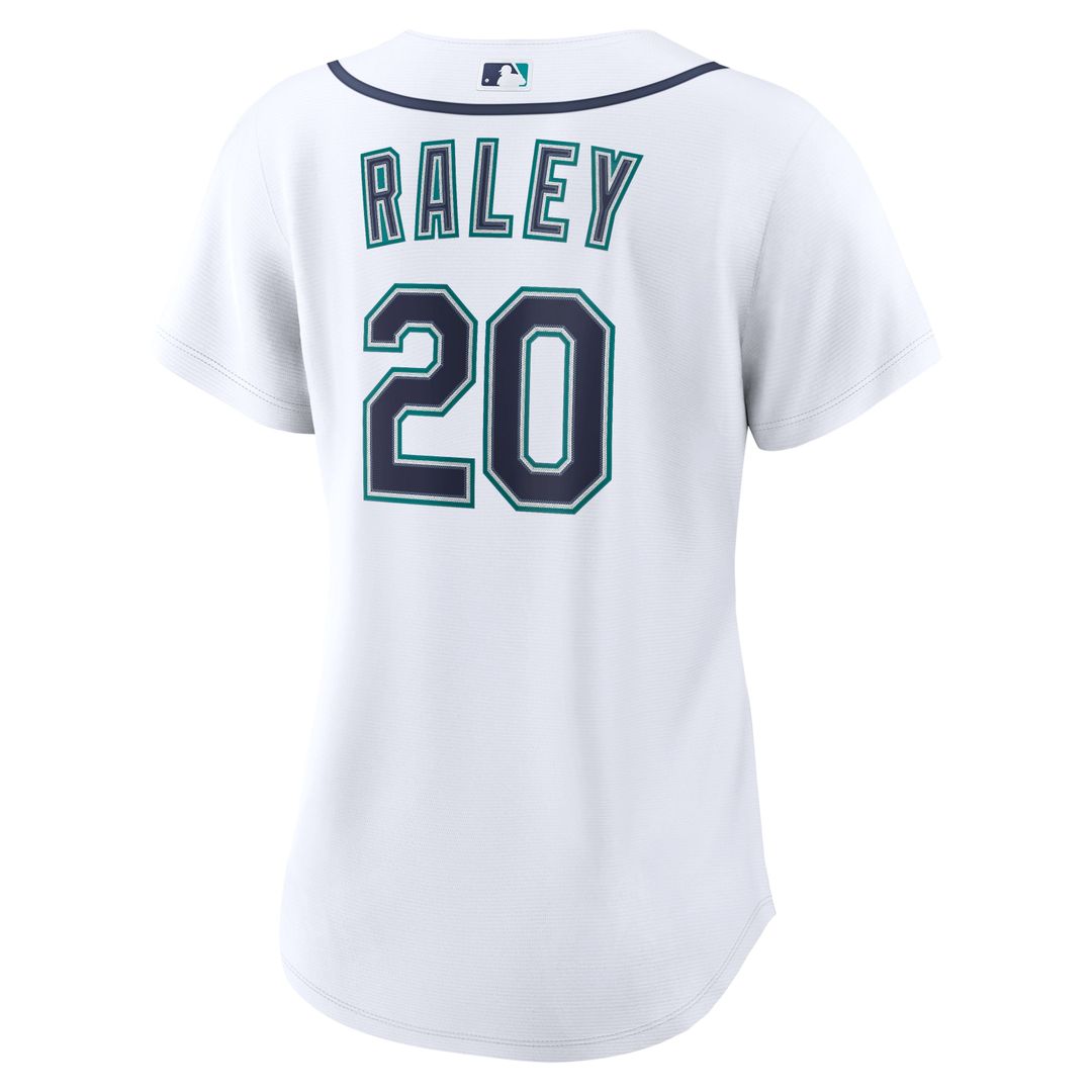 Seattle Mariners Luke Raley Women's Home Replica Jersey | White
