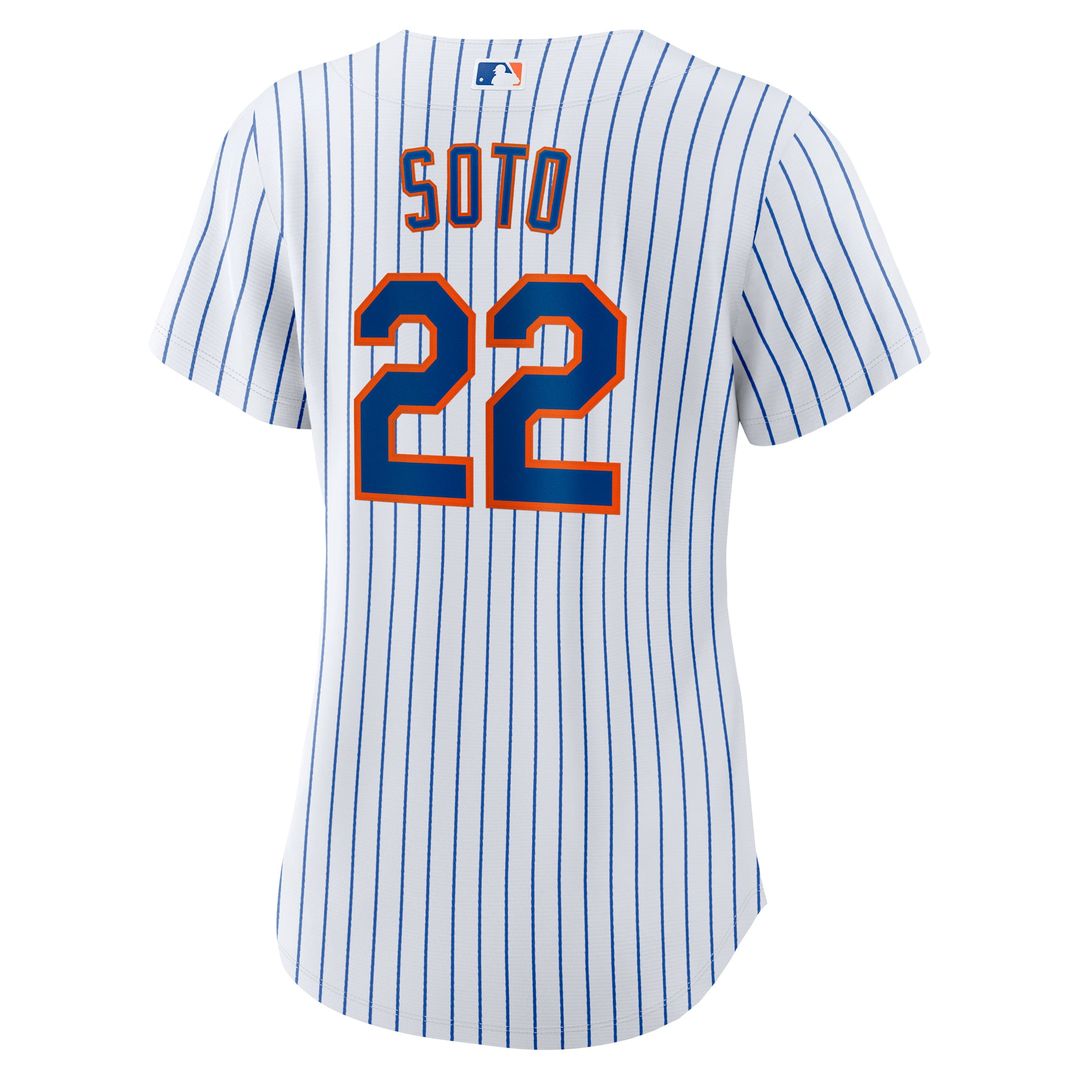 New York Mets Juan Soto Women's Home Replica Jersey | White