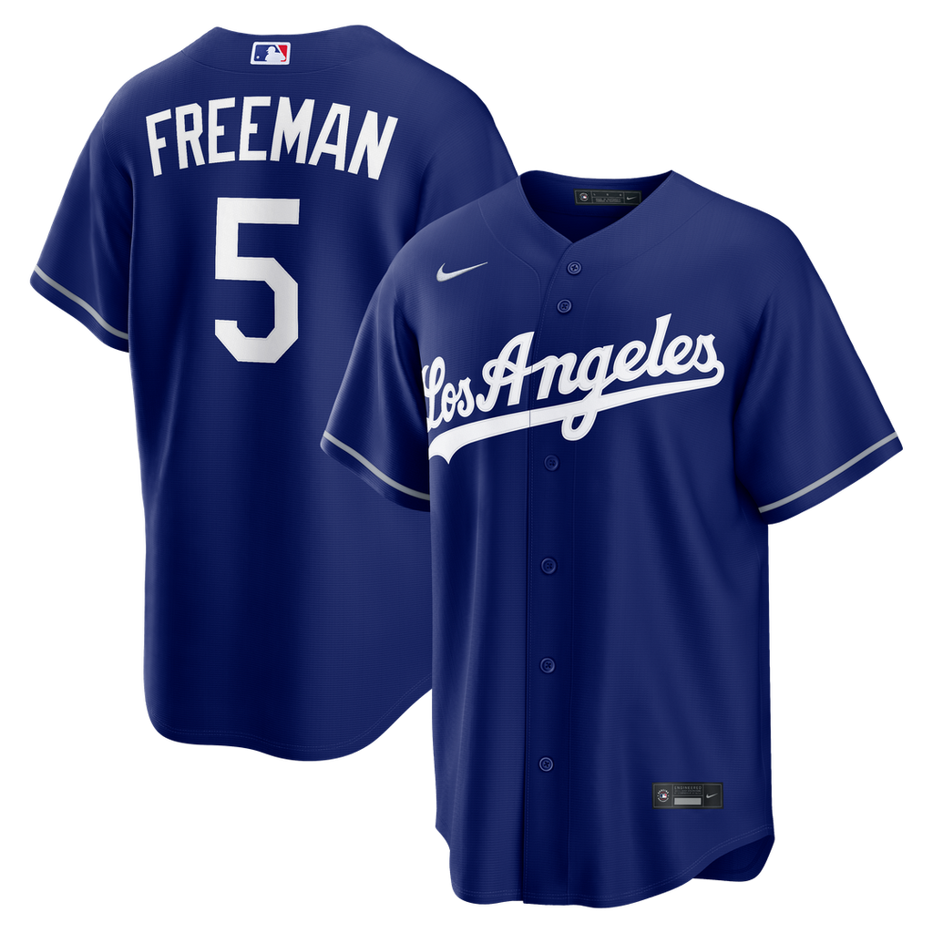 Los Angeles Dodgers Freddie Freeman Alternate Replica Jersey | Royal
