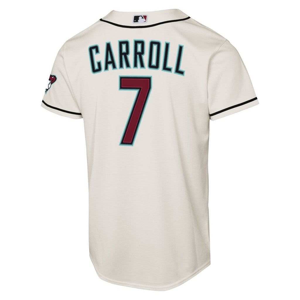 Arizona Diamondbacks Corbin Carroll Youth Home Stadium Jersey | Cream