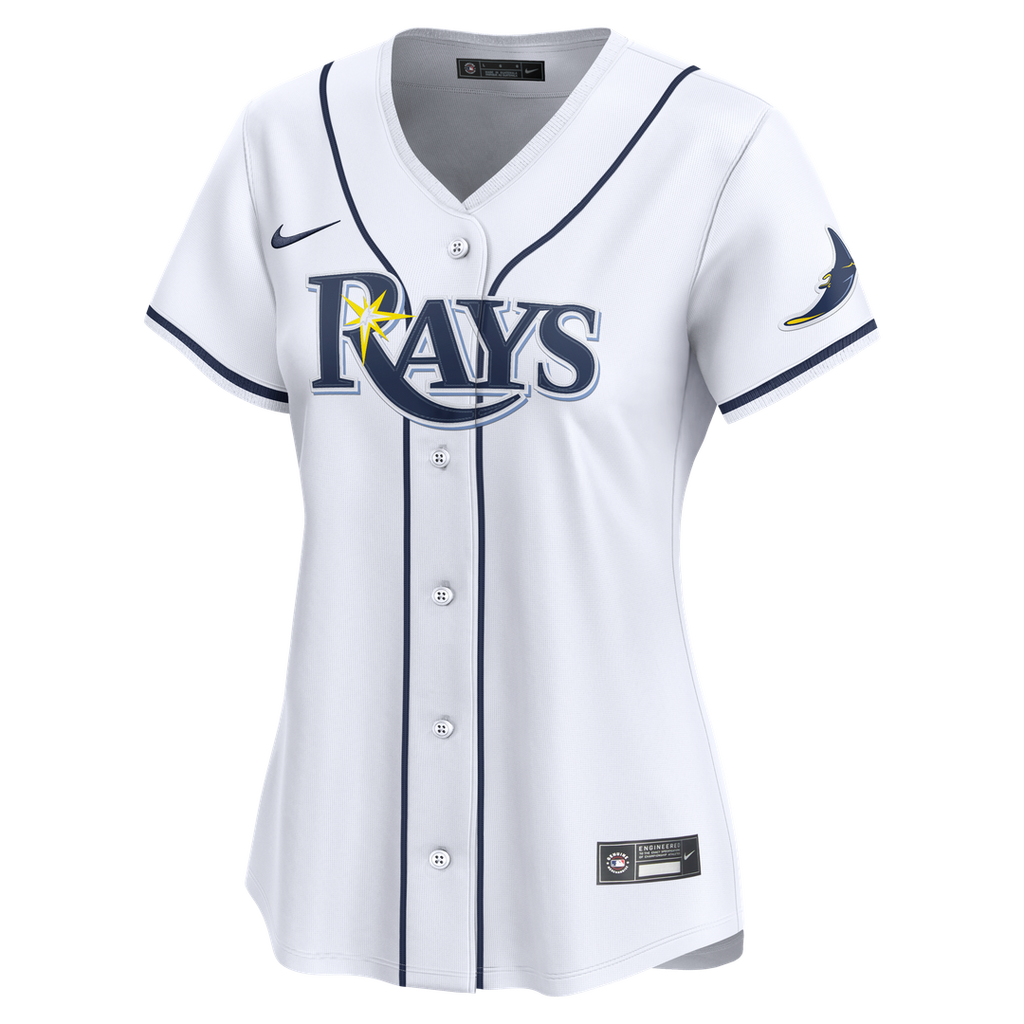 Tampa Bay Rays Women's Home Limited Jersey | White