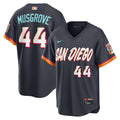 San Diego Padres Joe Musgrove 2026 City Connect Stadium Jersey | Obsidian