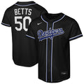 Los Angeles Dodgers Mookie Betts Youth Fashion Replica Jersey | Black