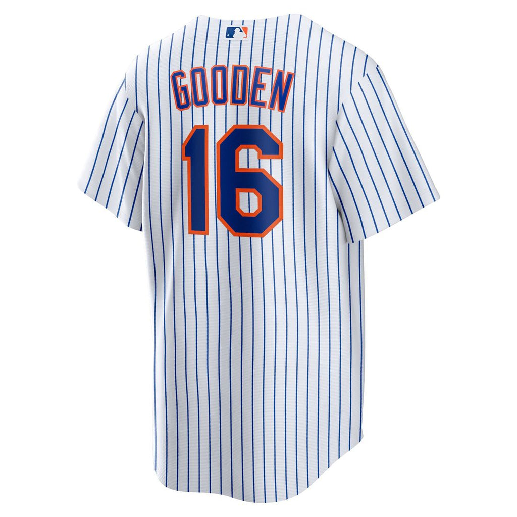 New York Mets Dwight Gooden Home Replica Jersey | White