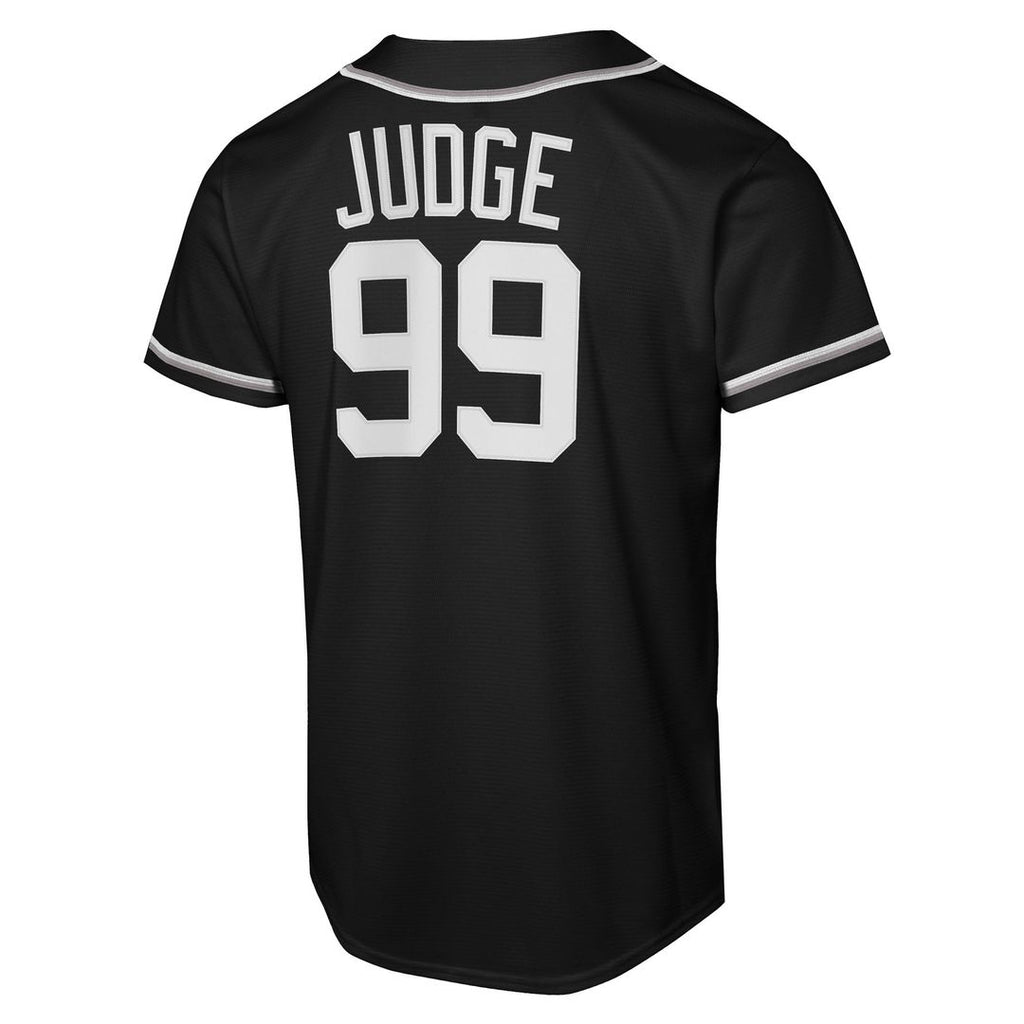 New York Yankees Aaron Judge Youth Fashion Replica Jersey | Black
