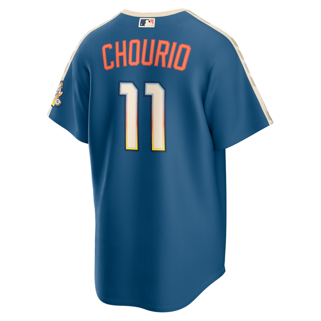 Milwaukee Brewers Jackson Chourio 2026 City Connect Stadium Jersey | Mineral Blue