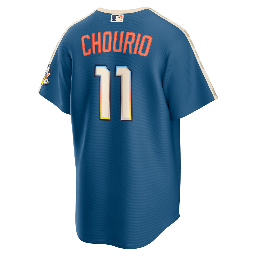 Milwaukee Brewers Jackson Chourio 2026 City Connect Stadium Jersey | Mineral Blue