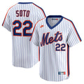 New York Mets Juan Soto Cooperstown Limited 40th Anniversary Jersey | White