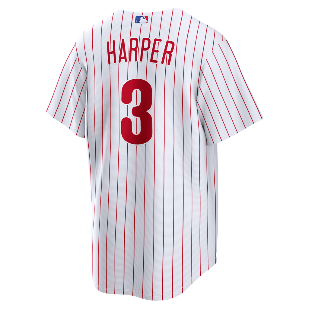 Philadelphia Phillies Bryce Harper Home Replica Jersey | White