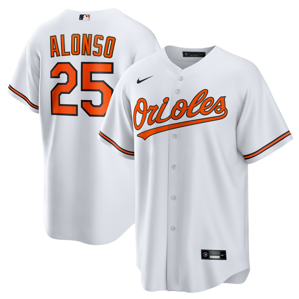 Baltimore Orioles Pete Alonso Home Replica Jersey | White