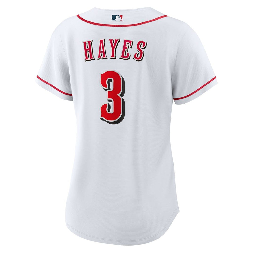 Cincinnati Reds Ke'Bryan Hayes Women's Home Replica Jersey | White