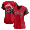 Chicago White Sox Andrew Benintendi Women's 2025 City Connect Limited Jersey | Red/Black