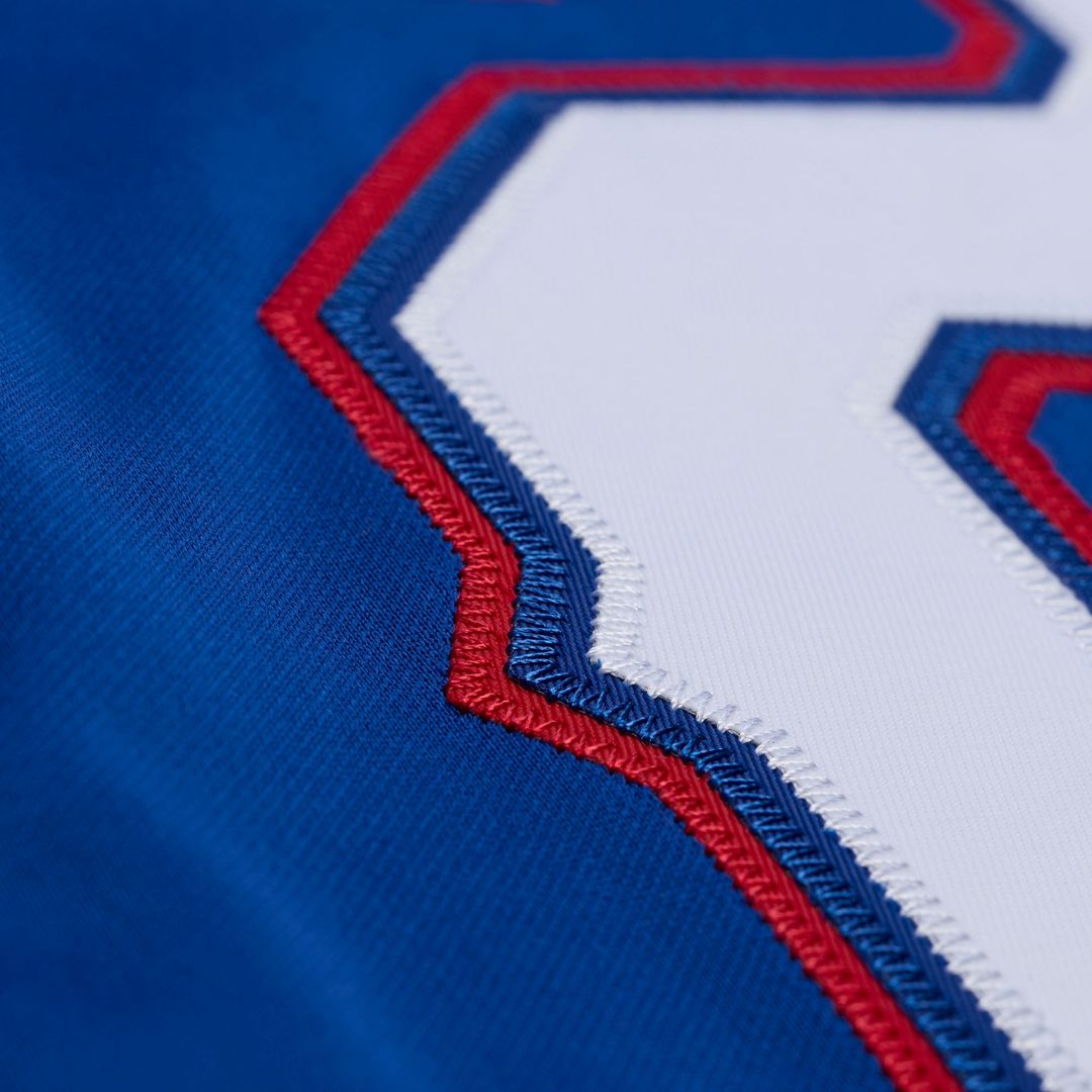 Texas Rangers Adrian Beltre Cooperstown Mesh Batting Practice Button-Up Jersey | Royal