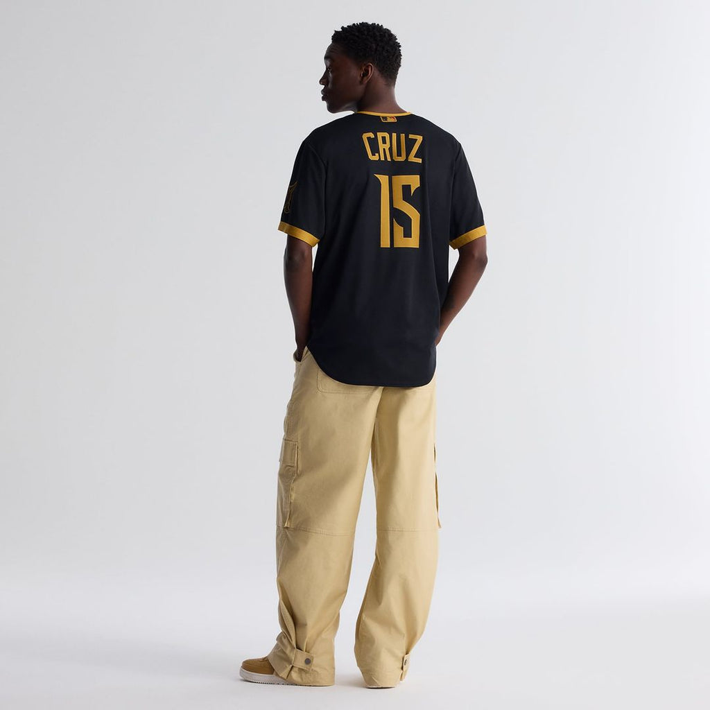 Pittsburgh Pirates Oneil Cruz 2026 City Connect Stadium Jersey | Black