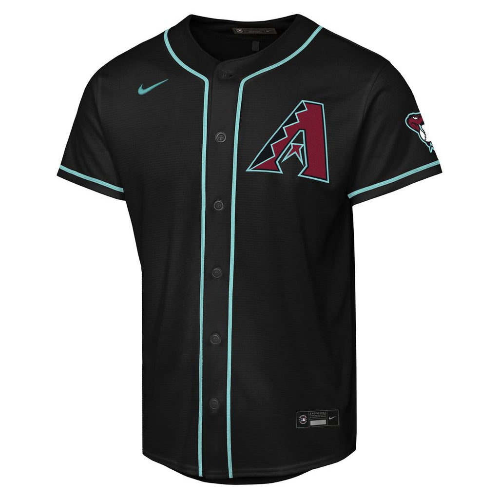 Arizona Diamondbacks Corbin Carroll Youth Alternate Stadium Jersey | Black