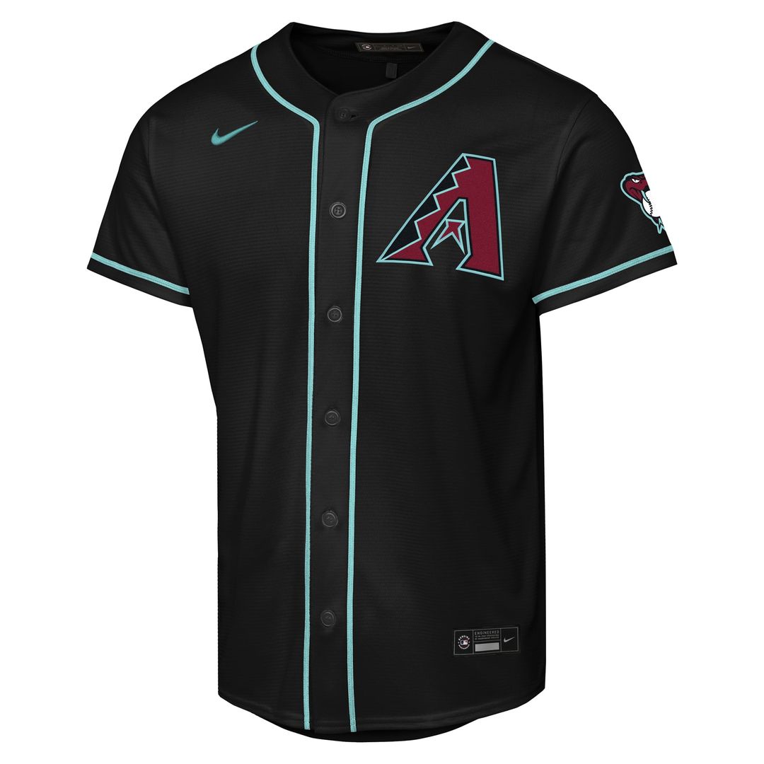 Arizona Diamondbacks Corbin Carroll Youth Alternate Stadium Jersey | Black