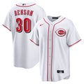 Cincinnati Reds Will Benson Home Replica Jersey | White