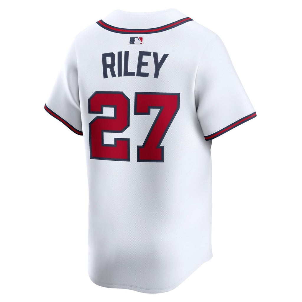 Atlanta Braves Austin Riley Home Limited Jersey | White