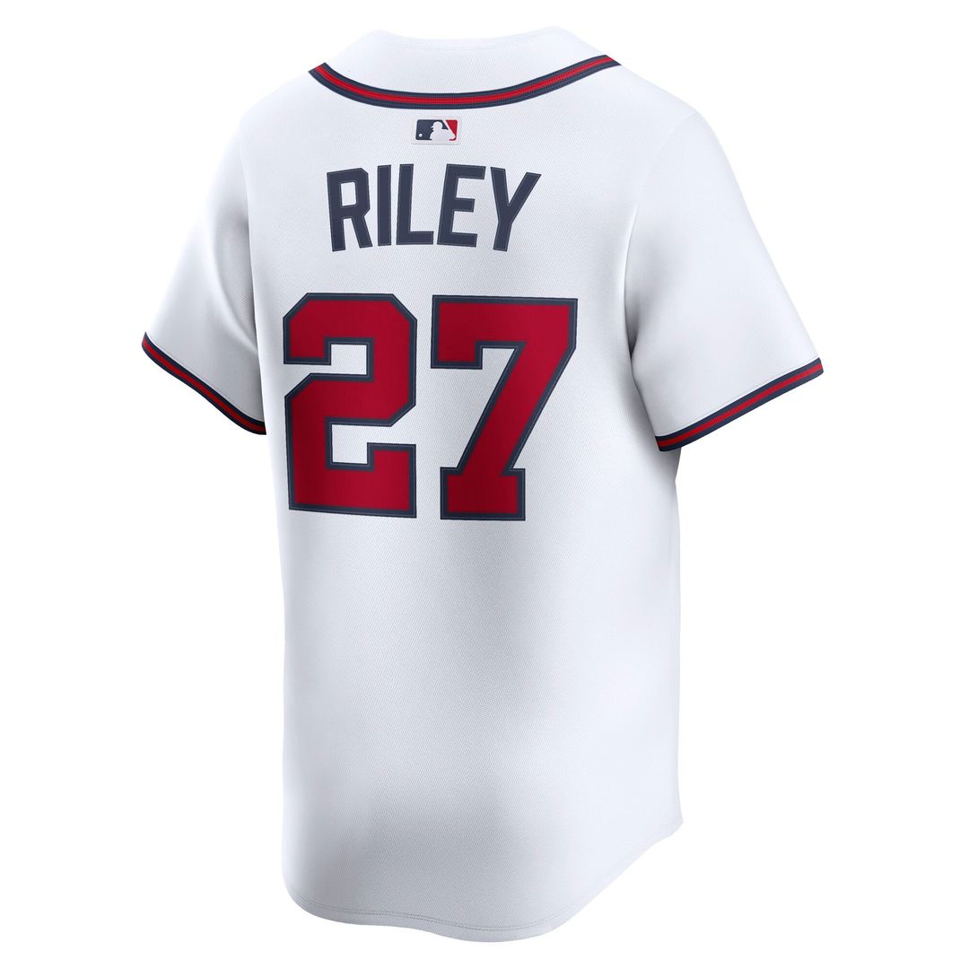 Atlanta Braves Austin Riley Home Limited Jersey | White