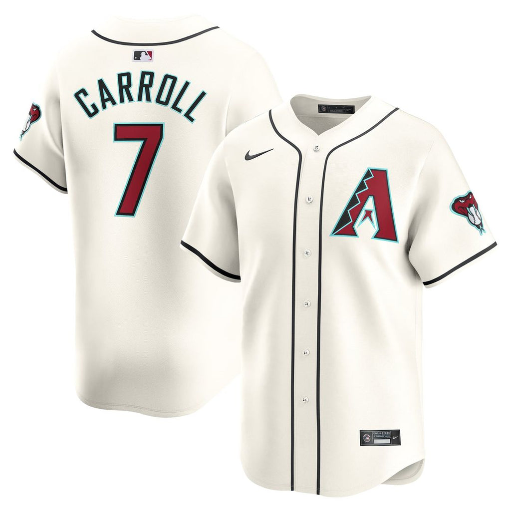 Arizona Diamondbacks Corbin Carroll Youth Home Limited Jersey | White