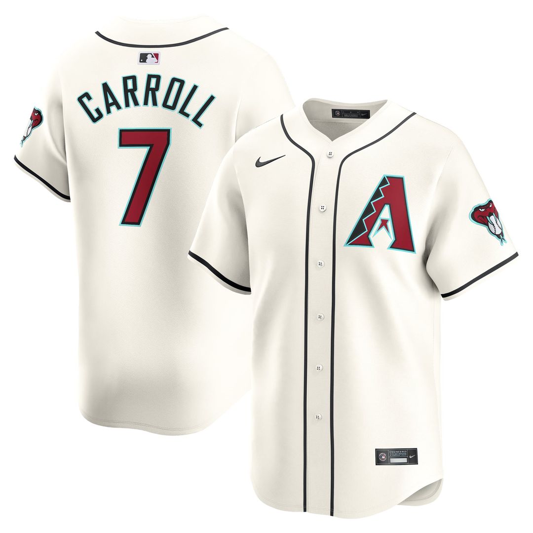 Arizona Diamondbacks Corbin Carroll Youth Home Limited Jersey | White