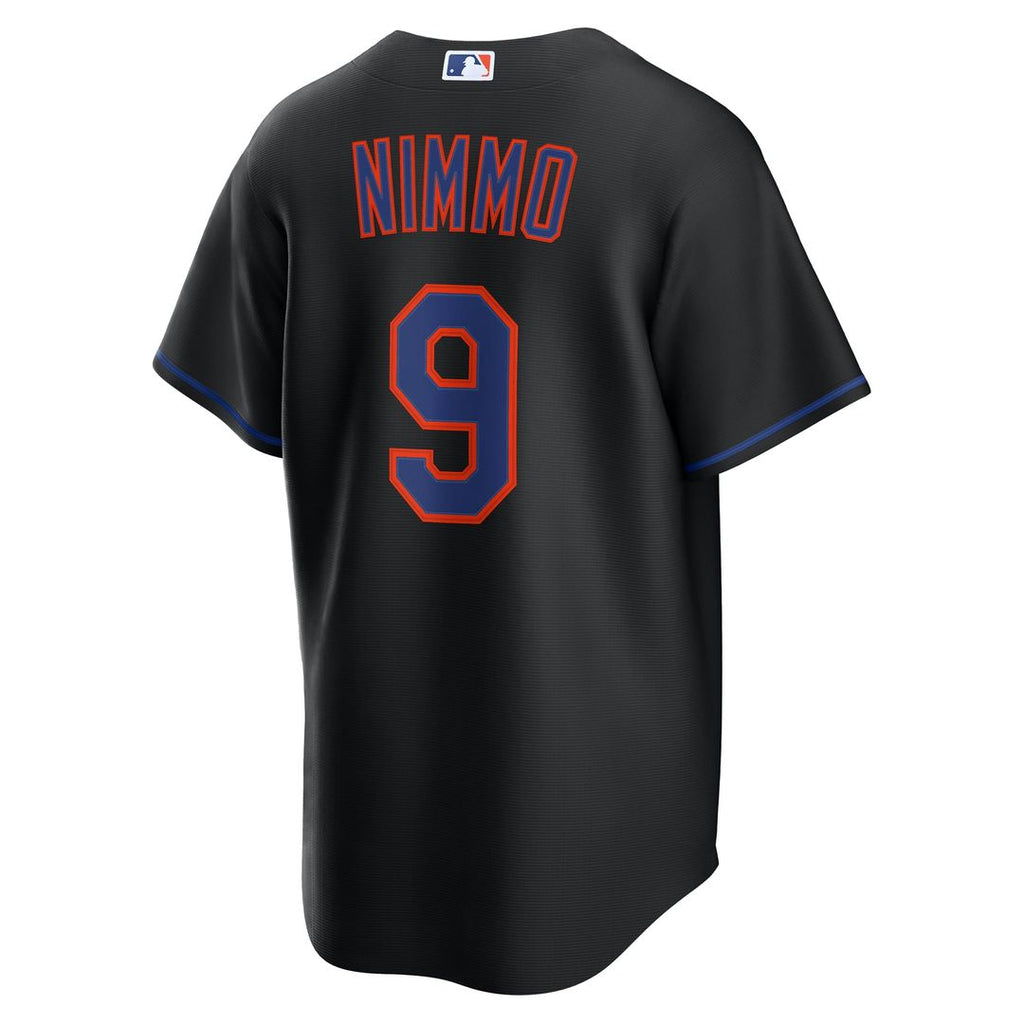 New York Mets Brandon Nimmo Alternate Replica Jersey | Black