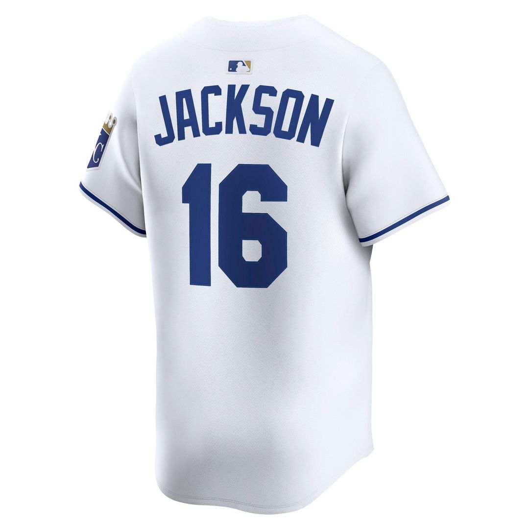 Kansas City Royals Bo Jackson Home Limited Jersey | White