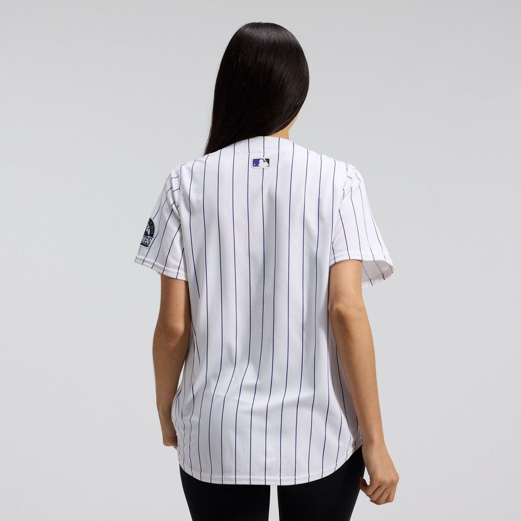 Colorado Rockies Women's Home Limited Jersey | White