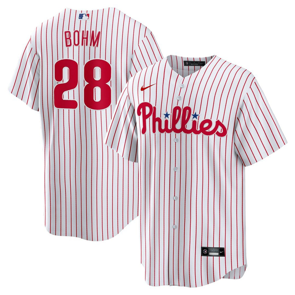Philadelphia Phillies Alec Bohm Home Replica Jersey | White