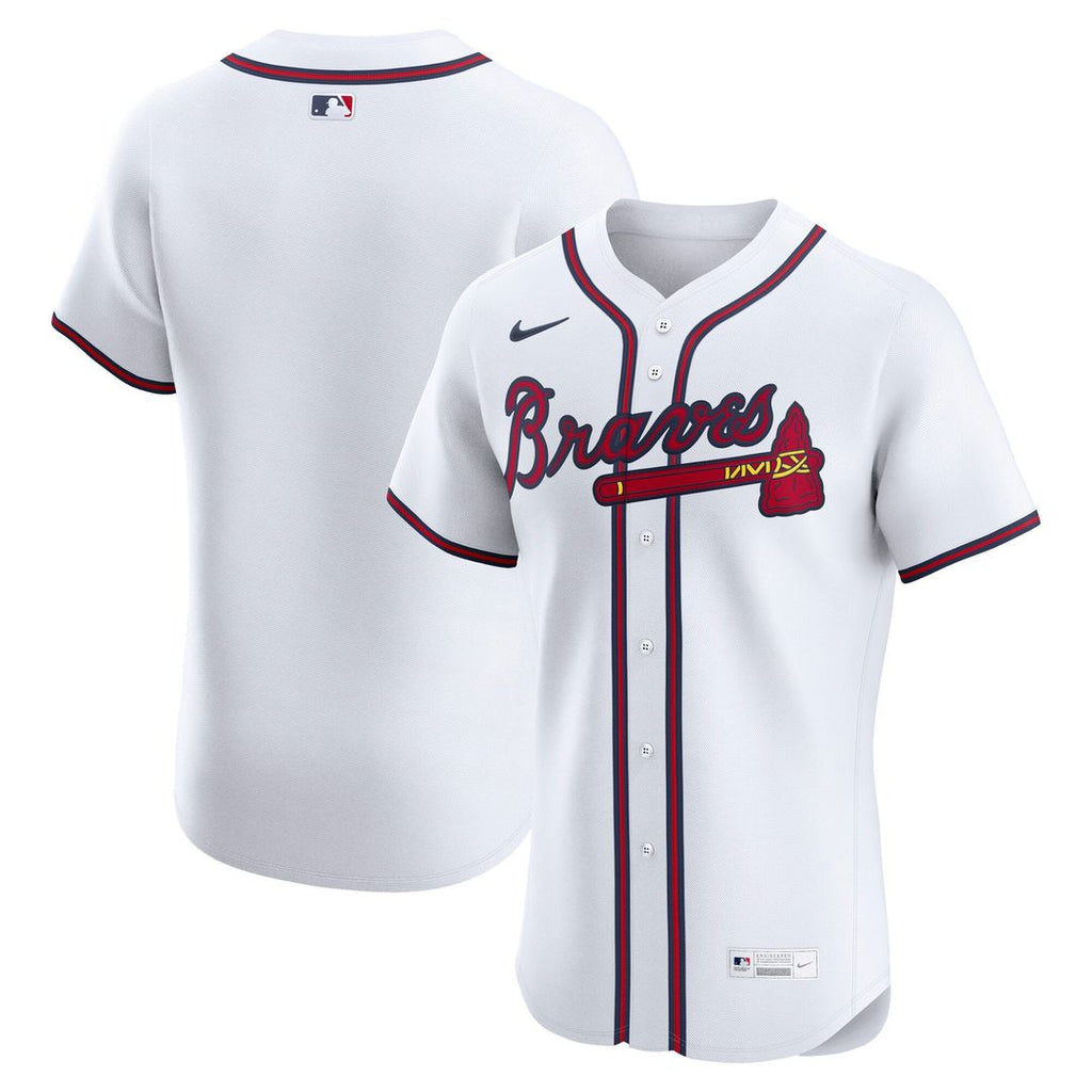 Atlanta Braves Home Elite Jersey | White