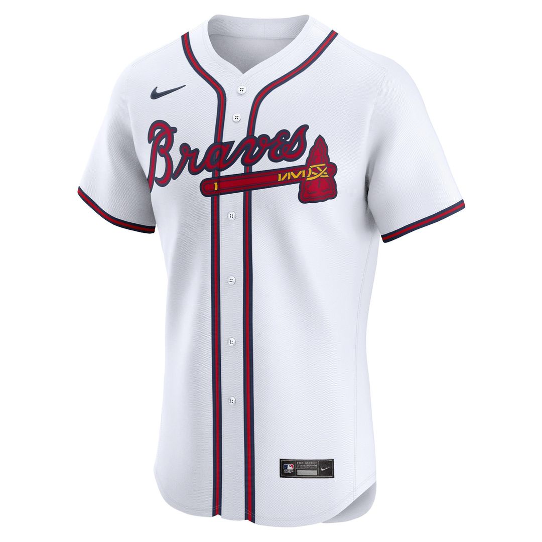 Atlanta Braves Matt Olson Home Elite Jersey | White