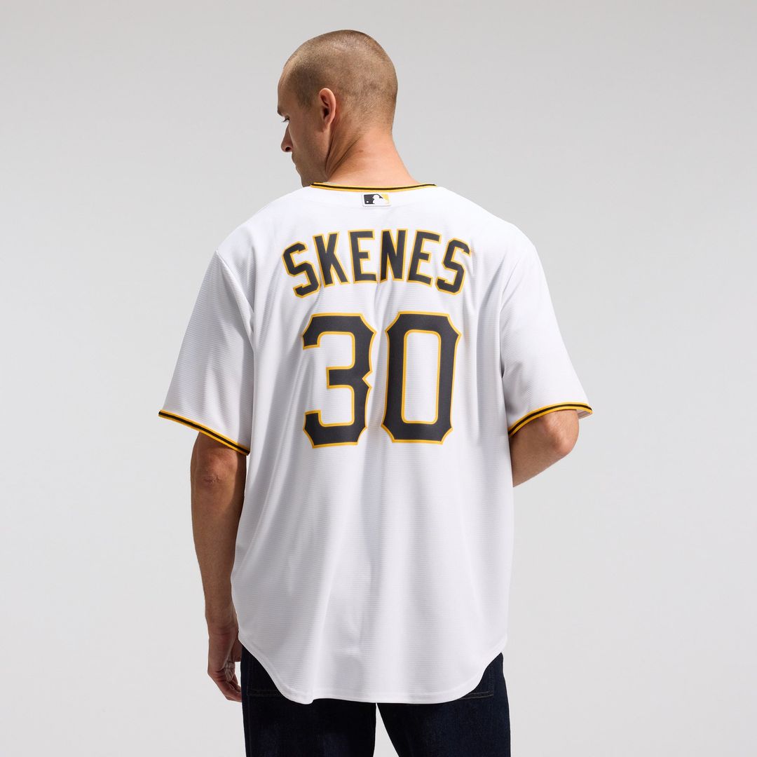 Pittsburgh Pirates Paul Skenes Home Replica Jersey | White