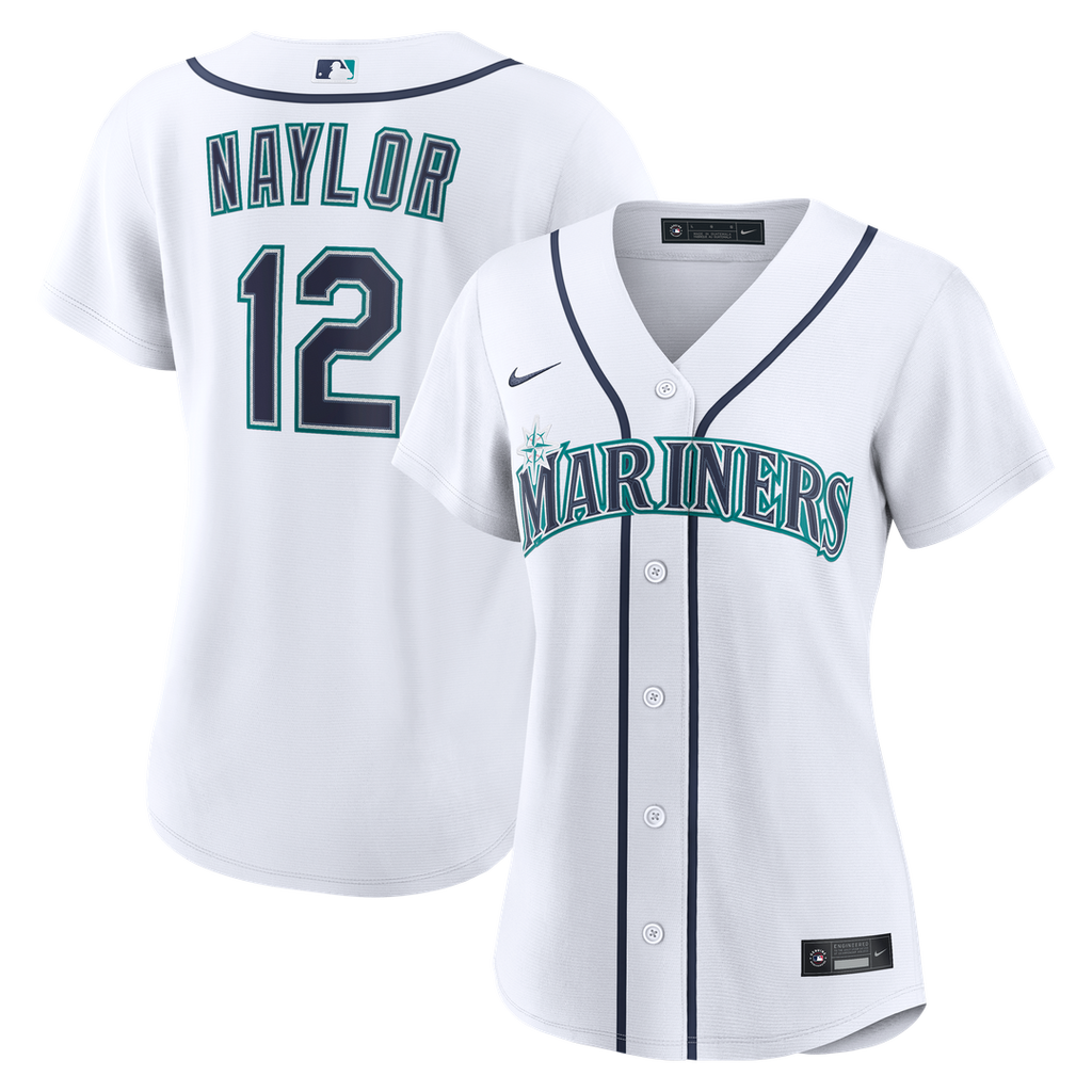 Seattle Mariners Josh Naylor Women's Home Replica Jersey | White