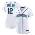 Seattle Mariners Josh Naylor Women's Home Replica Jersey | White