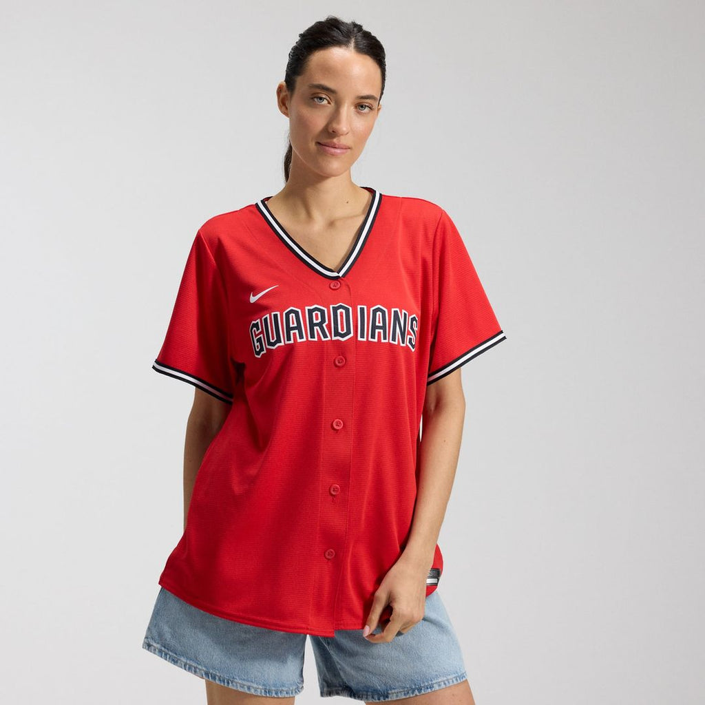Cleveland Guardians Women's Alternate 2 Replica Jersey | Red
