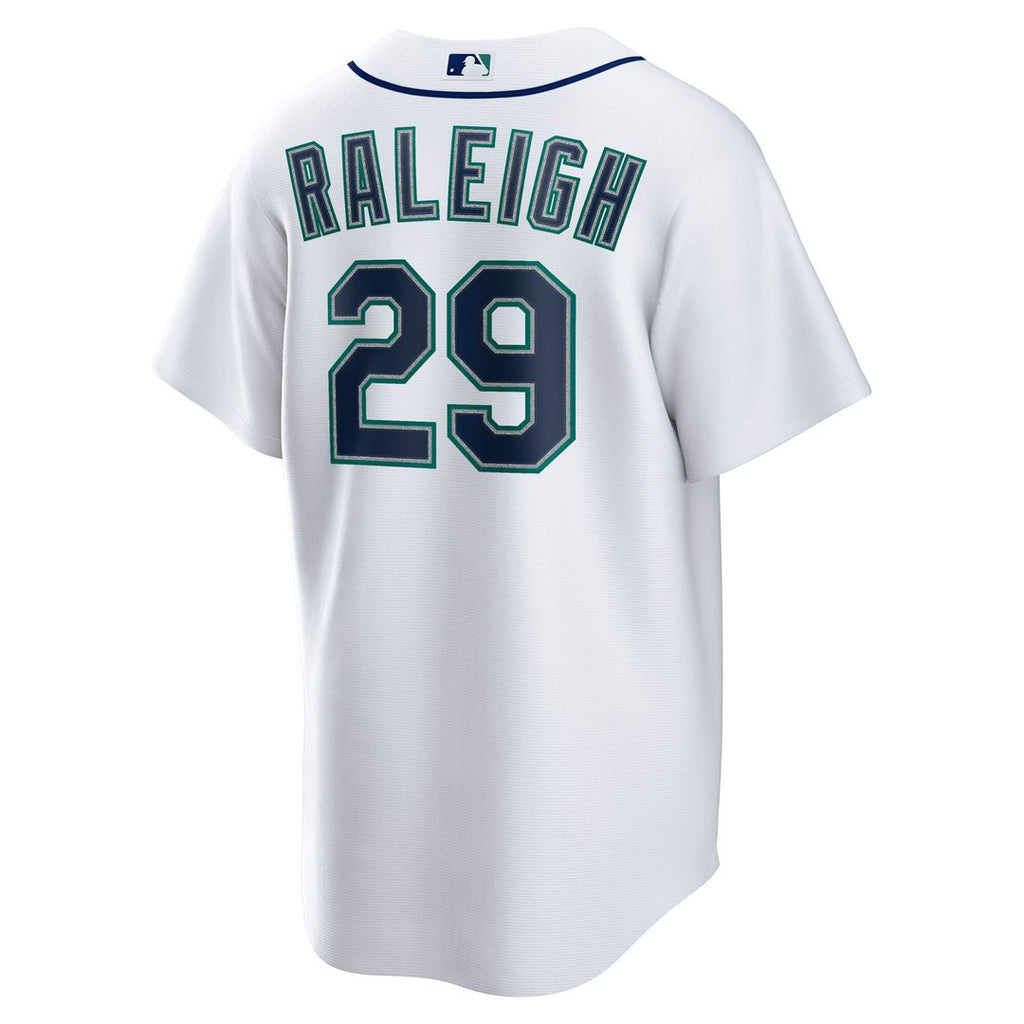 Seattle Mariners Cal Raleigh Home Replica Jersey | White