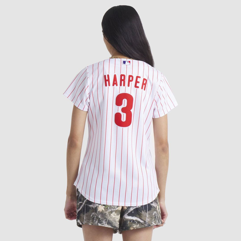 Philadelphia Phillies Bryce Harper Women's Home Replica Jersey | White