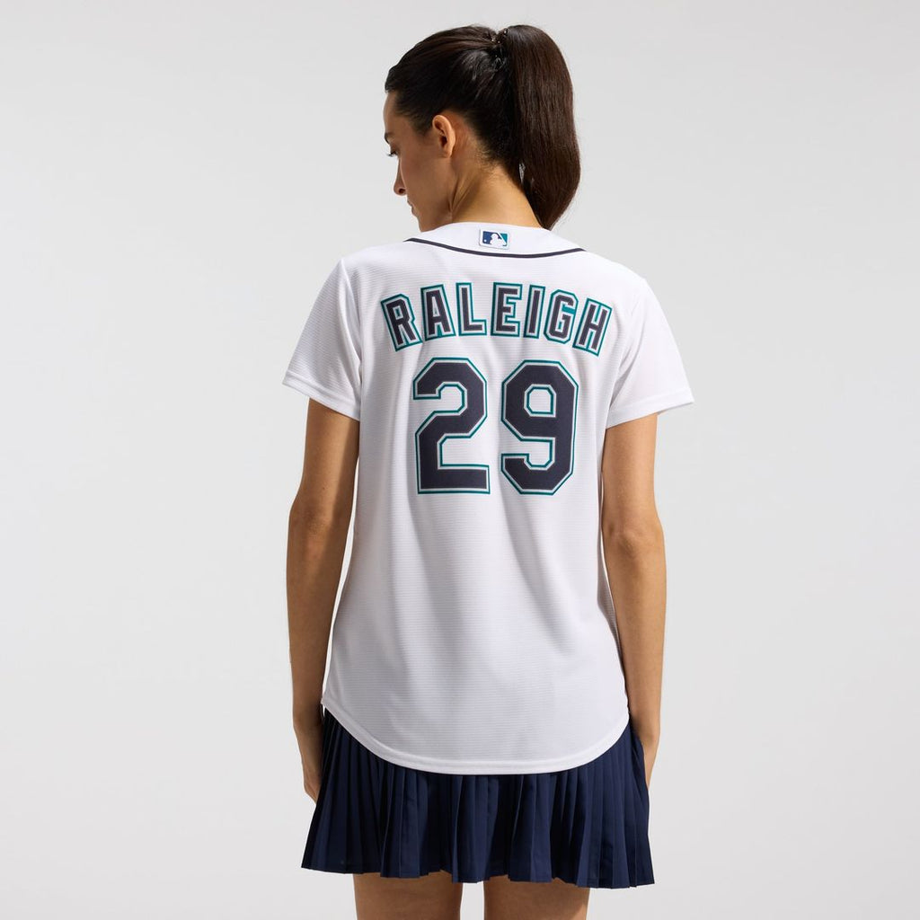 Seattle Mariners Cal Raleigh Women's Home Replica Jersey | White