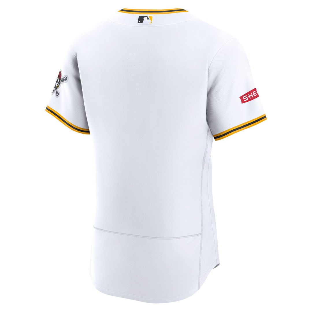Pittsburgh Pirates Home Authentic Jersey | White