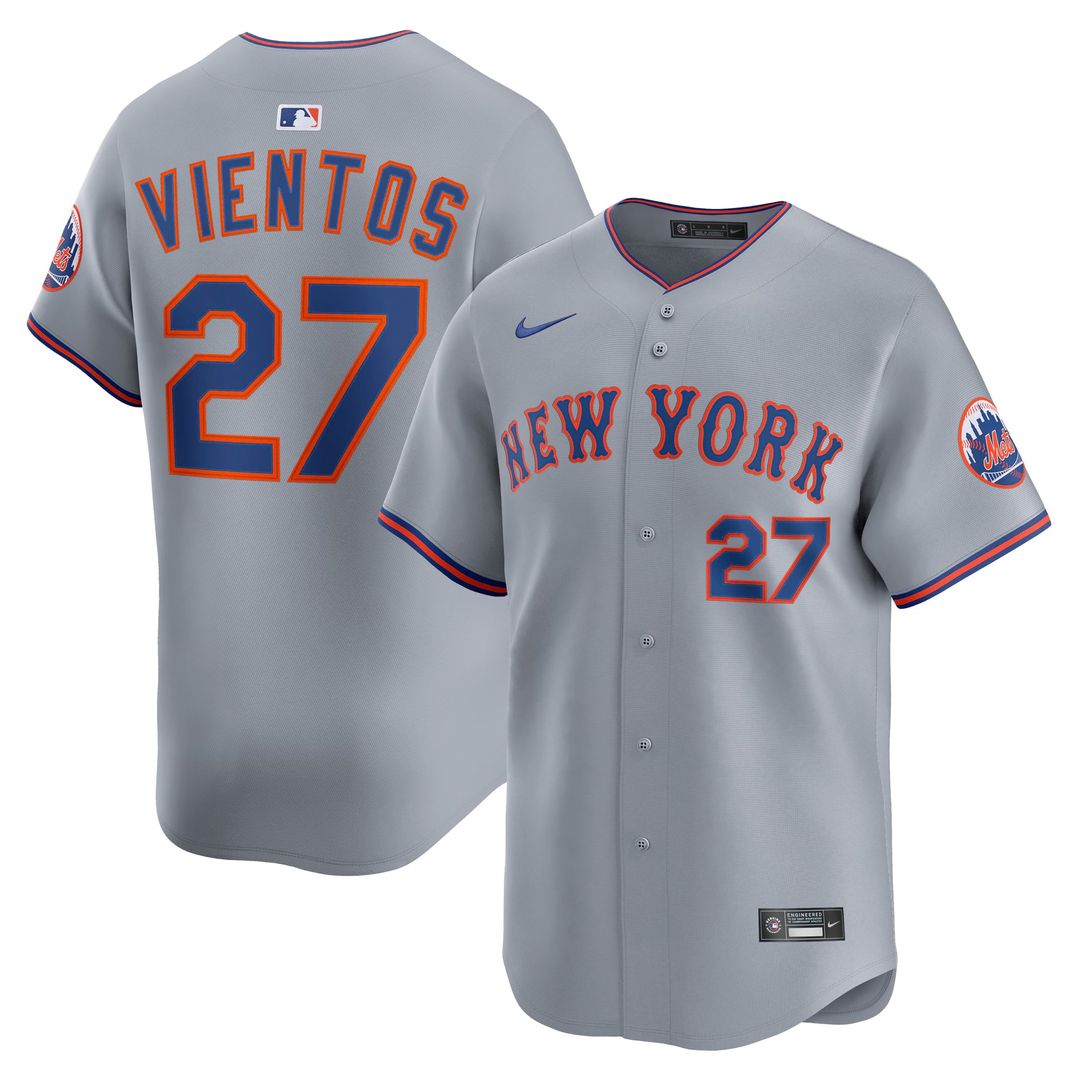 New York Mets Mark Vientos All - Star Limited Jersey | Gray