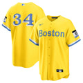 Boston Red Sox David Ortiz Retired Player City Connect Replica Jersey | Gold