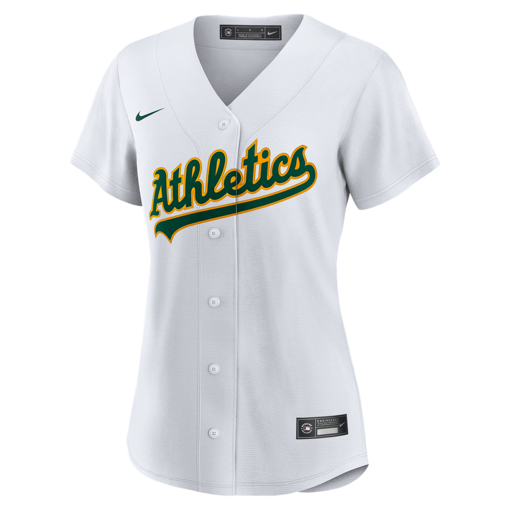 Athletics Jeff McNeil Women's Home Replica Jersey | White